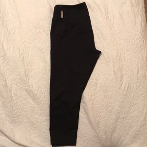 Zella Crop Leggings Black size Medium